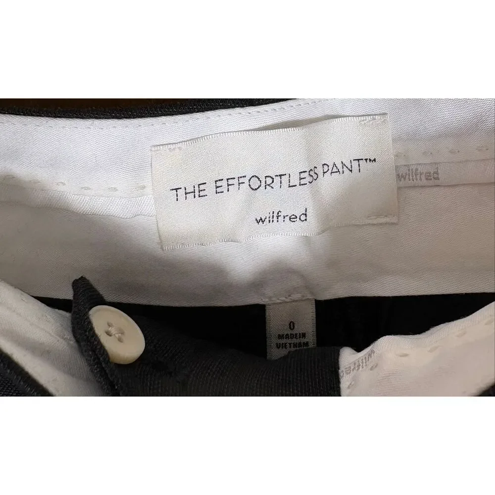 Wilfred effortless linen blend pants size 0